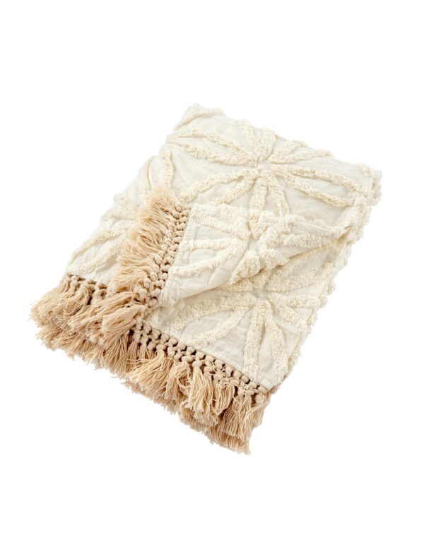 Lola Tufted Throw Blanket - Image 2