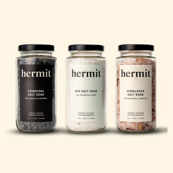 Hermit Salt Soaks