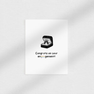 Congrats on your Engaygement Card
