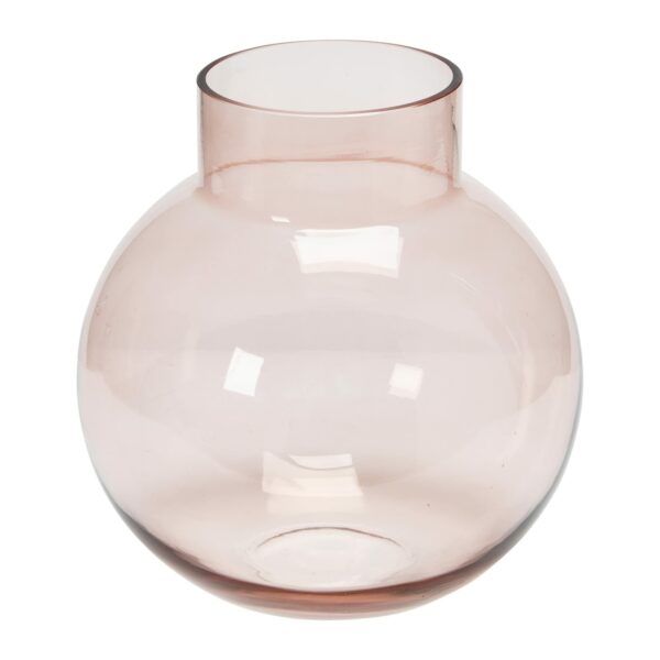 Rose Bulb Glass Vase