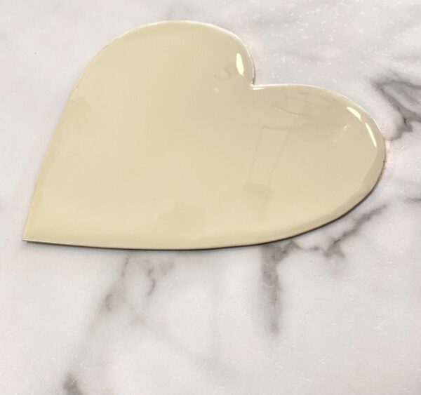 Enamel Heart Tray