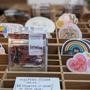 F+W Mystery Sticker Packs