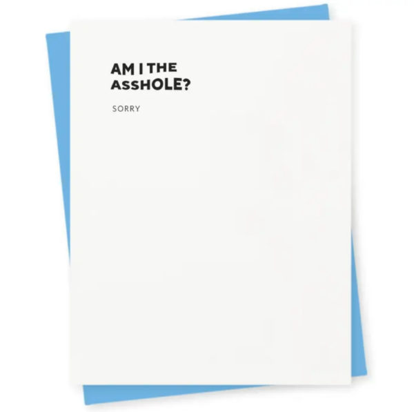 Am I the Asshole? Card