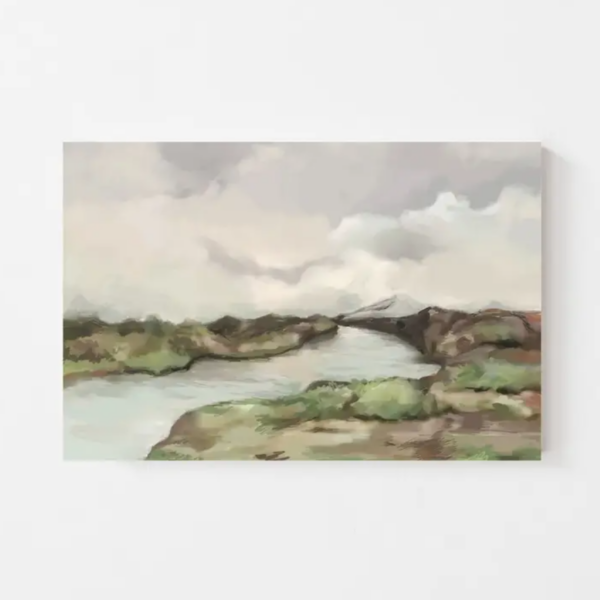 Hillside Vintage Print - Image 2