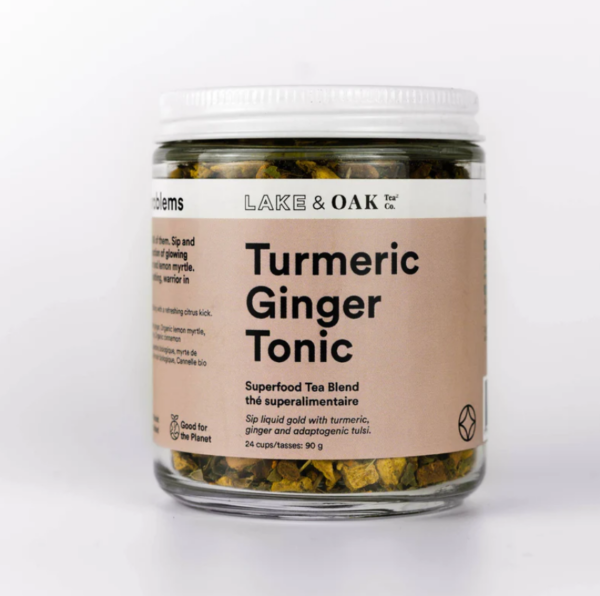 Lake and Oak Turmeric Ginger Tea - Image 2
