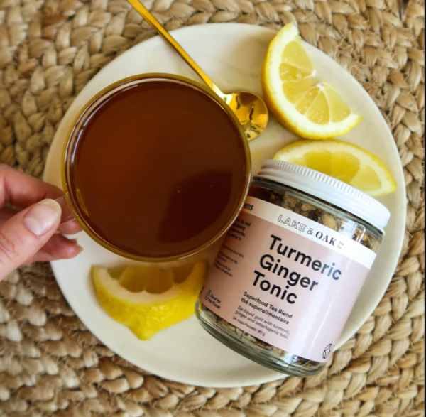 Lake and Oak Turmeric Ginger Tea