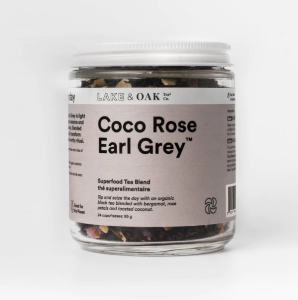Lake and Oak Cocoa Rose Earl Grey Tea - Image 2