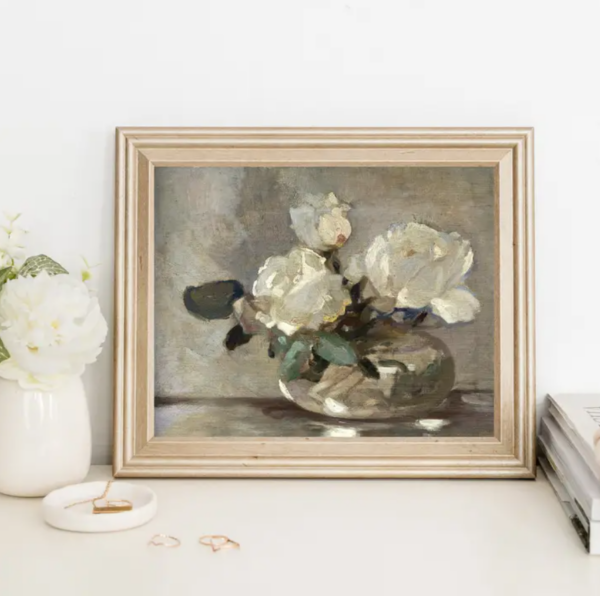 Vintage Bouquet Print