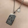 Silver Zodiac Necklace - Image 3