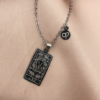 Silver Zodiac Necklace - Image 2