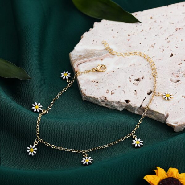 Flower Power Anklet - Image 2