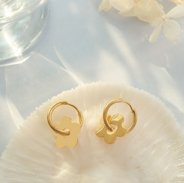 Hanging Flowers Earrings
