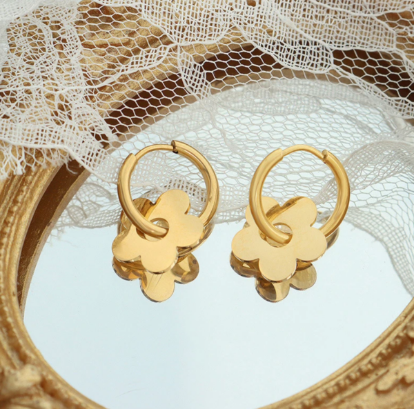 Hanging Flowers Earrings - Image 3