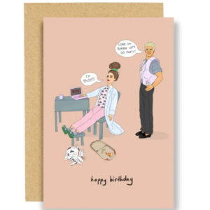 I'm Busy Card