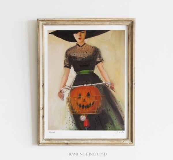 Janet Hill 8.5" X 11" Halloween Art Prints