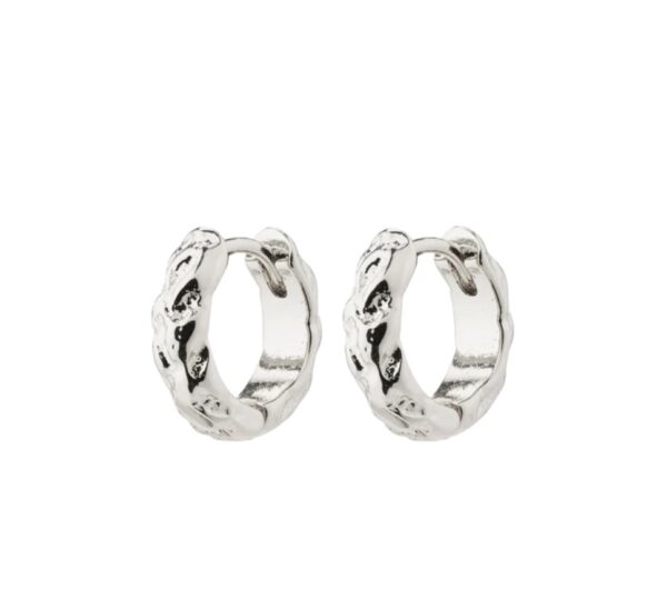 Carla Huggie Hoop Earrings - Image 2