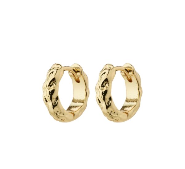 Carla Huggie Hoop Earrings - Image 3