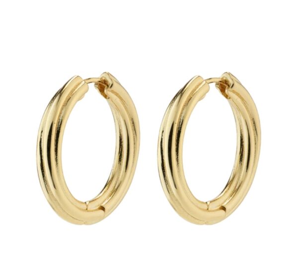 Edea Large Chunky Hoops - Image 2