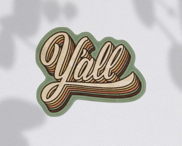 Y'all Sticker
