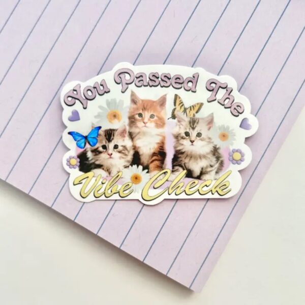 Vibe Check Sticker