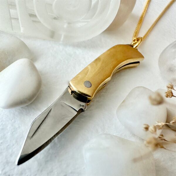 "Simple but Effective" Pocket Knife Necklace - Image 2