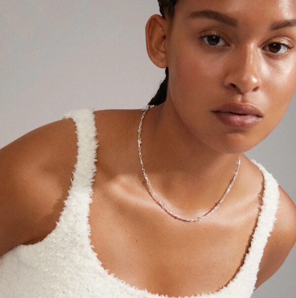 Hallie Organic Chain Necklace - Image 2