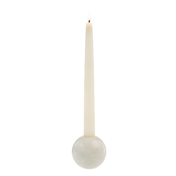 Marble Sphere Candle Holder