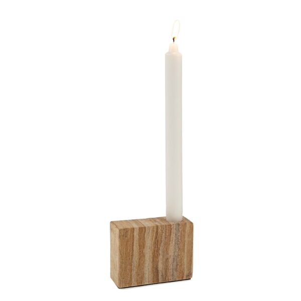 Cubic Sandstone Candle Holders - Image 3