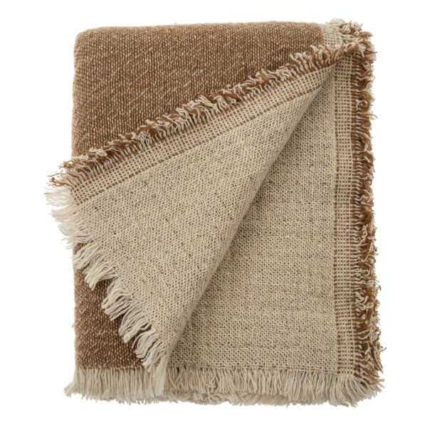 Meribel Reversible Throw in Pecan