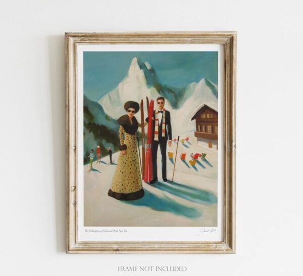 Janet Hill 8.5" X 11" Holiday Art Prints - Image 6