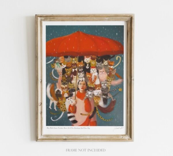 Janet Hill 8.5" X 11" Holiday Art Prints - Image 2