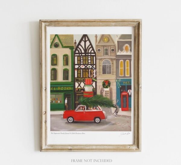 Janet Hill 8.5" X 11" Holiday Art Prints