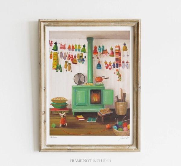 Janet Hill 8.5" X 11" Holiday Art Prints - Image 9