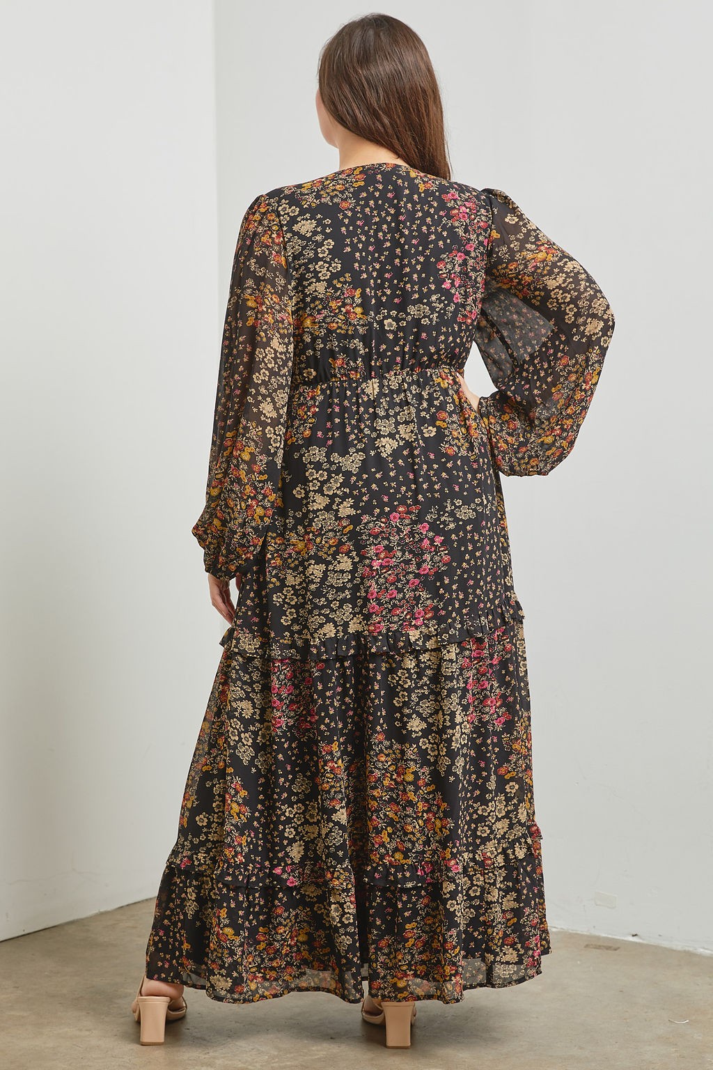 The Ruffled Tiered Maxi Dress – Far & Wide Kamloops