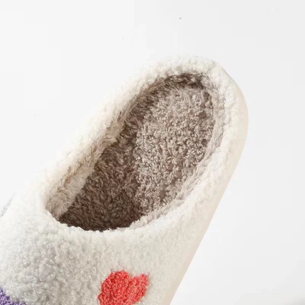 Heart Plush Slippers - Image 4