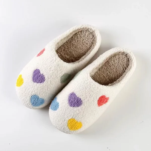 Heart Plush Slippers - Image 3