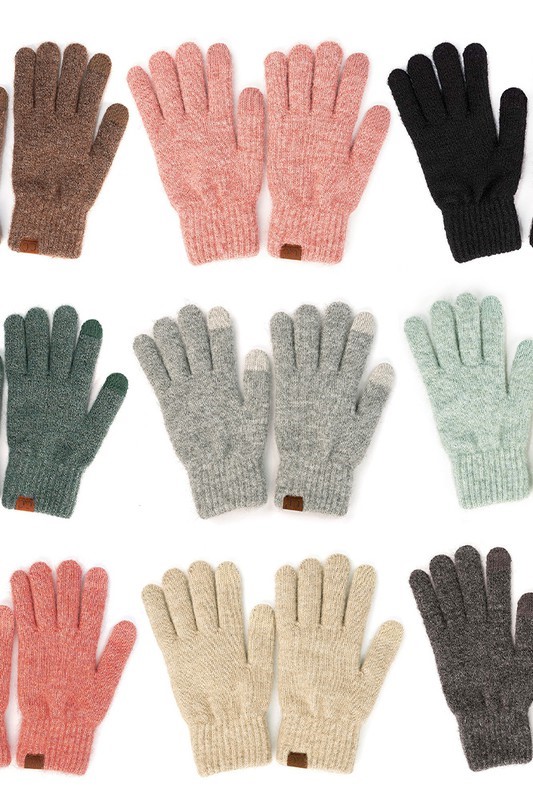 The Heather Knit Gloves – Far & Wide Kamloops