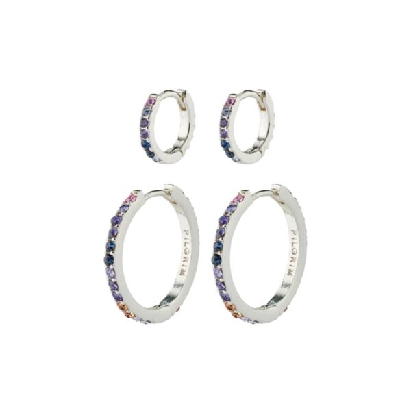 Reign Crystal Hoop Set - Image 2