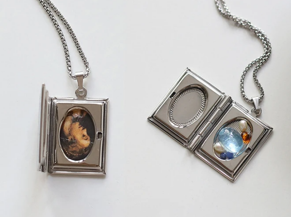 The Book Locket Necklace - Image 3