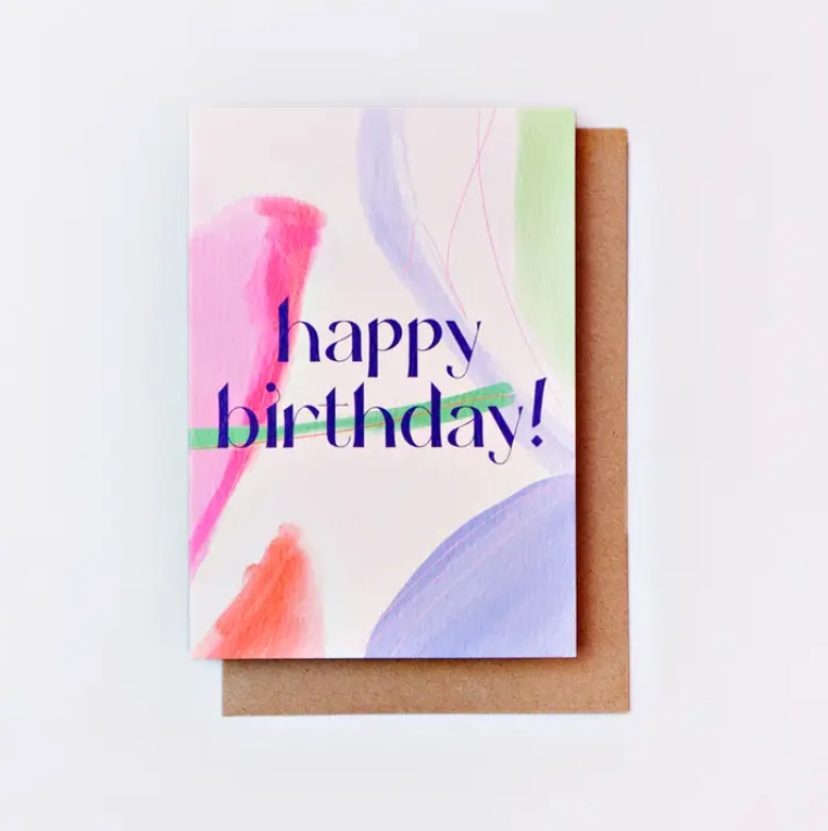 Happy Birthday Card – The Completist – Far & Wide Kamloops