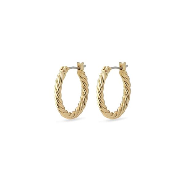 Cece Twist Hoops - Image 2