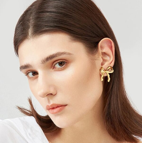 Statement Bow Earrings - Image 4