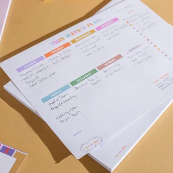 Weekly Planner Pad with Habit Tracker - Image 2