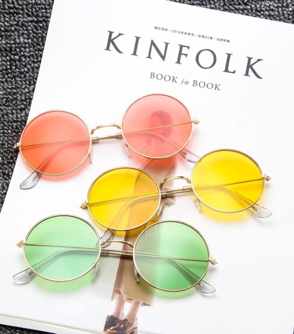 60s Round Sunglasses - Image 2