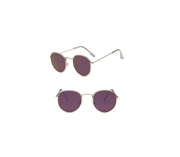 Slim Round Sunglasses - Image 2