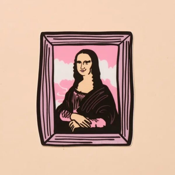 Mona Lisa Sticker - Image 2