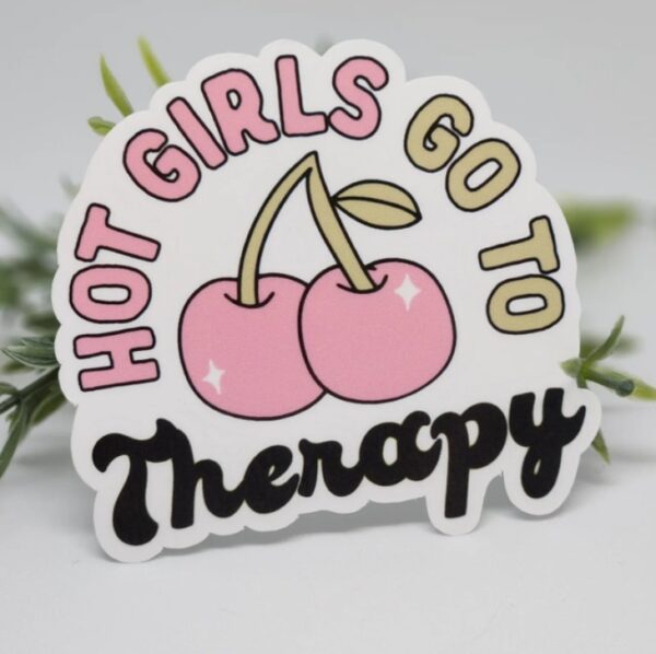 Hollographic Sticker - Hot Girls