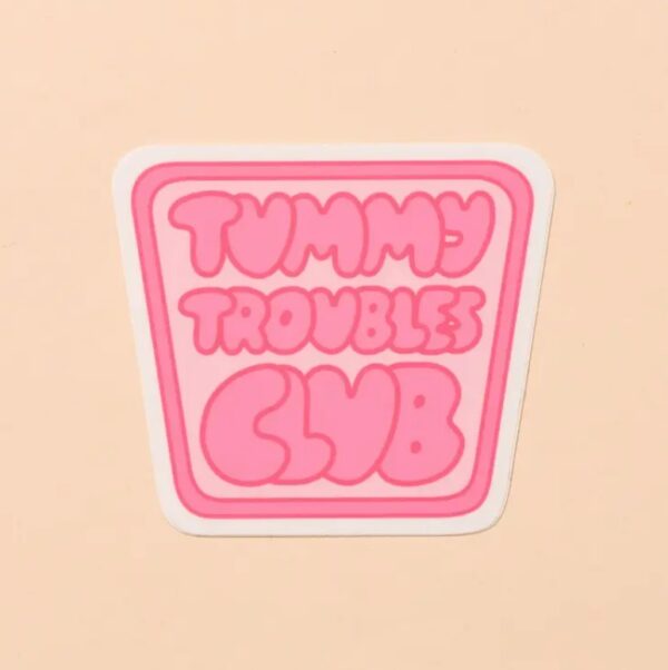 Tummy Troubles Sticker - Image 2