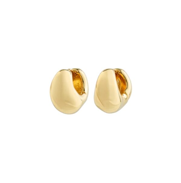 Light Recycled Chunky Earrings - Image 4