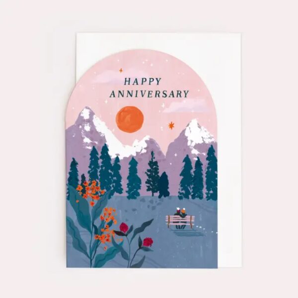Anniversary Sunset Card - Image 2